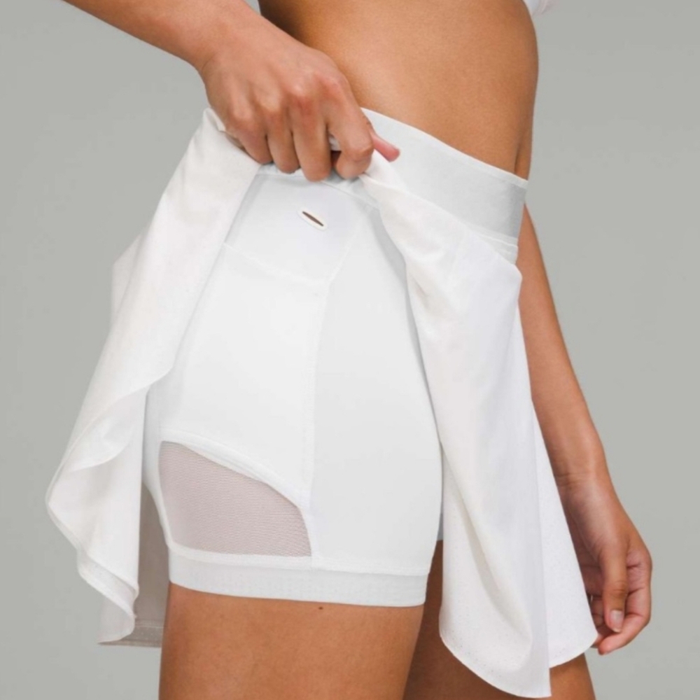 Lululemon Court Rival White Skirt Size 4 - Picture 11 of 14